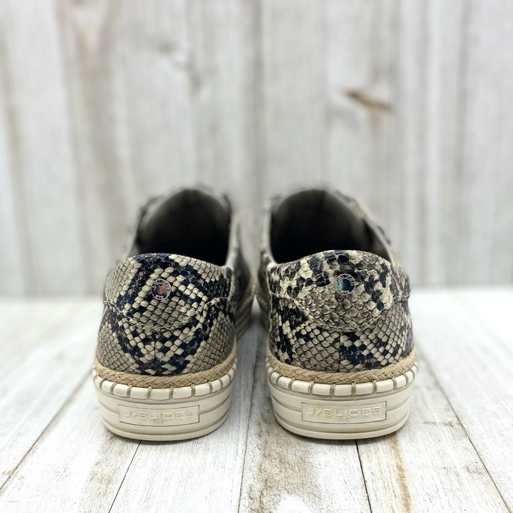 J/Slides Karla Python Print Slip-On Espadrille Sn… - image 8
